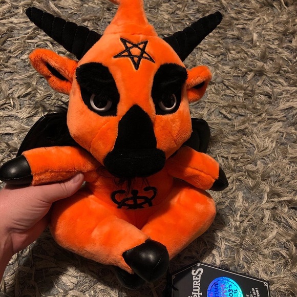 🚫SOLD🚫New Killstar little pumpkin dark lord kreeptures plush - Picture 3 of 4